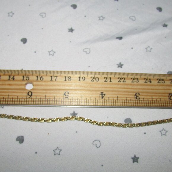 14kt Rope Style Bracelet - Picture 4 of 4